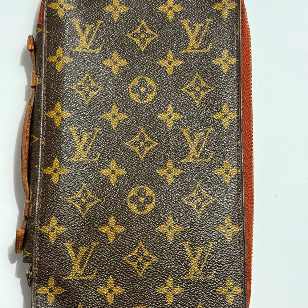 Rare Louis Vuitton Saks Fifth Ave Poche Escapade Monogram Organizer